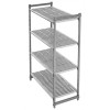 RAYONNAGE BASIC SERIES PLUS DE 4 NIVEAUX AVEC CLAYETTES AJOUREES 460MM CAMBRO dans ETAGERE CHAMBRE FROIDE