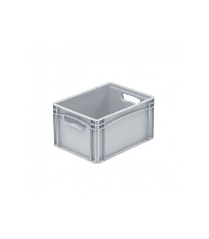 BAC PLEIN GRIS 400X300X220MM SERIE EURO-LINE CUISIMAT dans BAC DE TRANSPORT