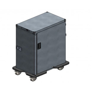 ARMOIRE DE TRANSFERT GN 1/1 AVEC HUMIDIFICATEUR 15 NIVEAUX dans BOX ISOTHERMES