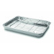 PLAT A DRESSER AVEC GRILLE INOX 40.5X30.5X2.5CM LACOR