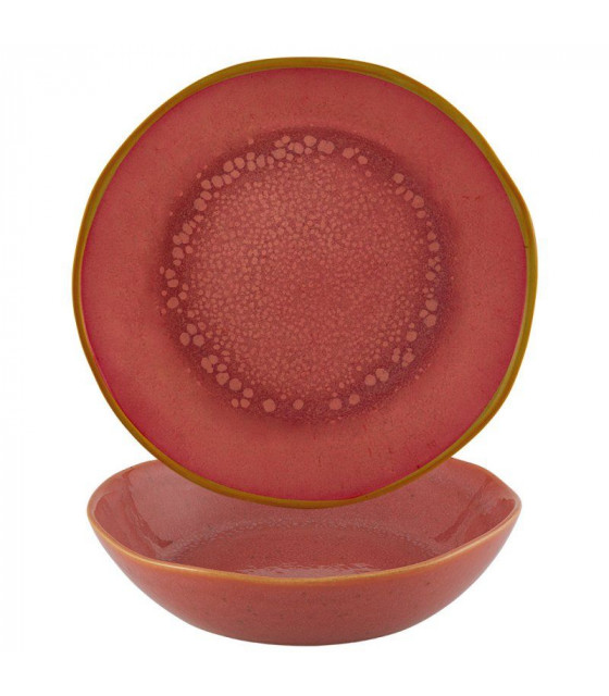 ASSIETTE CREUSE Ø22CM- CORAL GEMSTONE VISTA ALEGRE dans VISTA ALEGRE