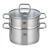 CUISEUR A VAPEUR Ø18CM dans CASSEROLES INOX