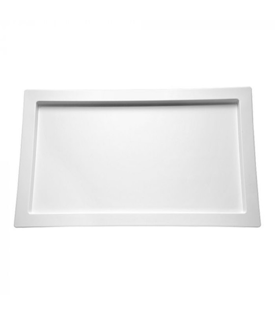 PLATEAU MELAMINE GN1/3 BLANC CUISIMAT dans MELAMINE