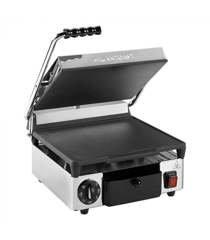 GRILL PANINI LISSE + LISSE MILAN TOAST dans GRILL DE CONTACT