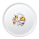 ASSIETTE A PIZZA Ø33CM DECOR PIZZA SATURNIA