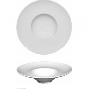 ASSIETTE A PIZZA Ø31CM BLANCHE CUISIMAT dans DIVERS PORCELAINE