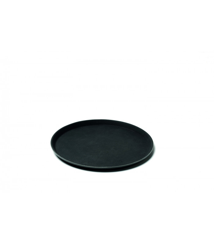 PLATEAU DE SERVICE ROND ANTIDERAPANT SERVICIO BAR Ø40CM COMAS dans PLATEAUX