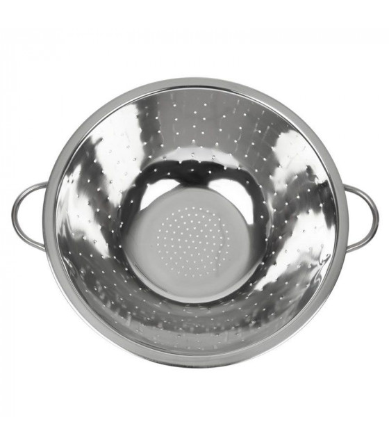 PASSOIRE 39CM EN INOX AVEC POIGNEE CUISIMAT dans PASSOIRES