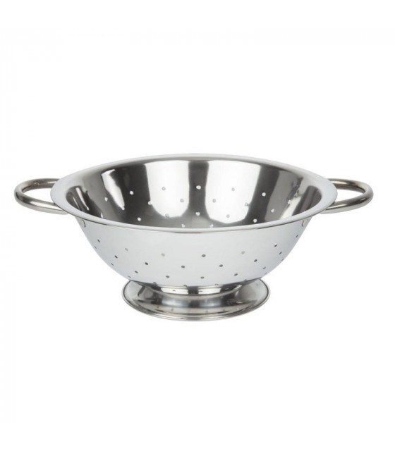 PASSOIRE 24.5CM EN INOX AVEC POIGNEE CUISIMAT dans PASSOIRES