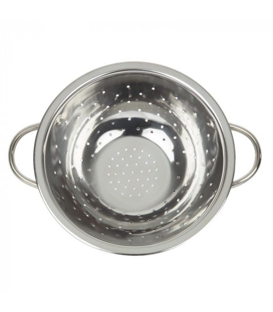 PASSOIRE 24.5CM EN INOX AVEC POIGNEE CUISIMAT dans PASSOIRES