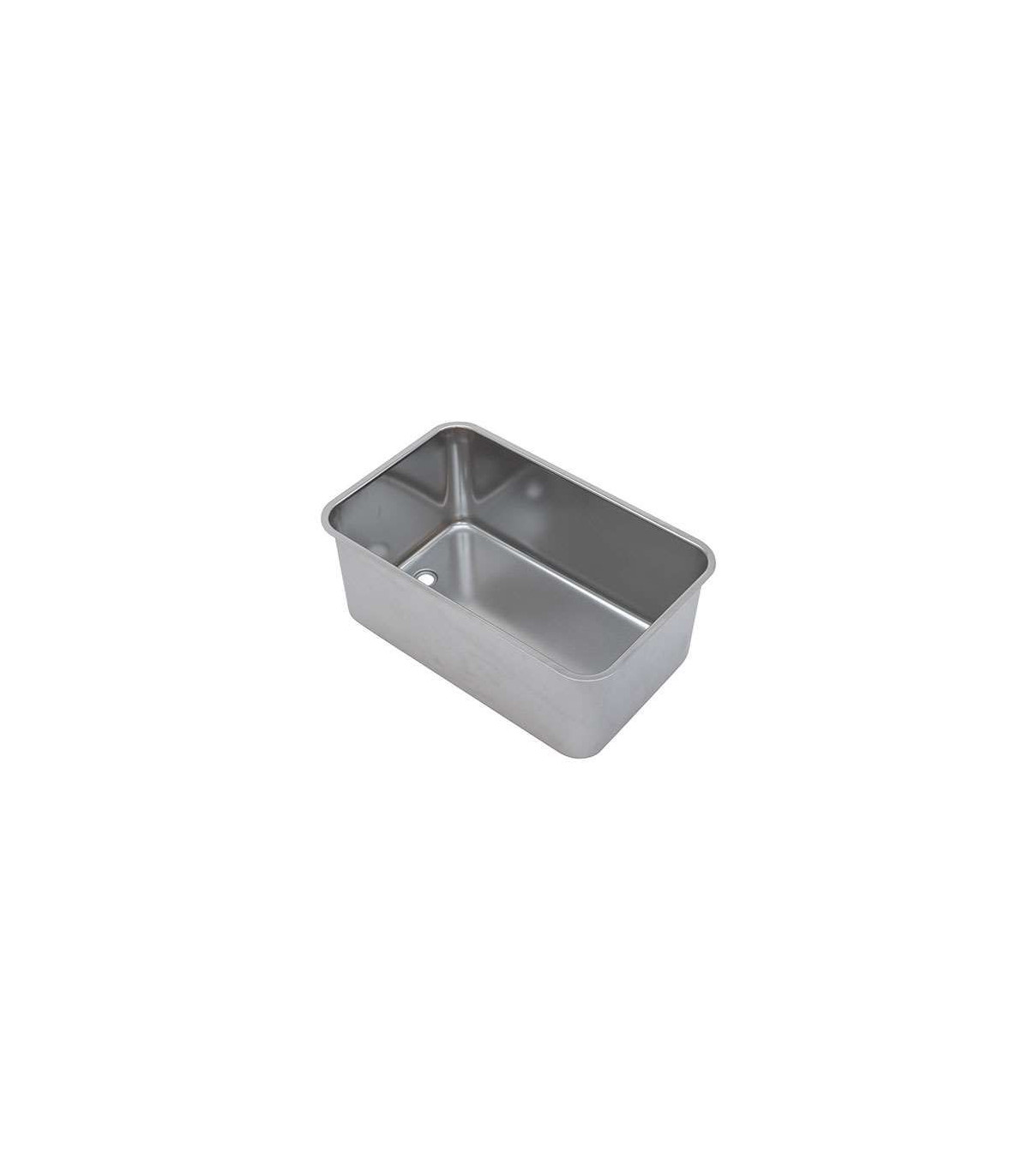 CUVE BAC BAIN-MARIE INOX A SOUDER GN1/1 - 530X325 - SANS TROP-PLEIN dans TOP DE PLONGE