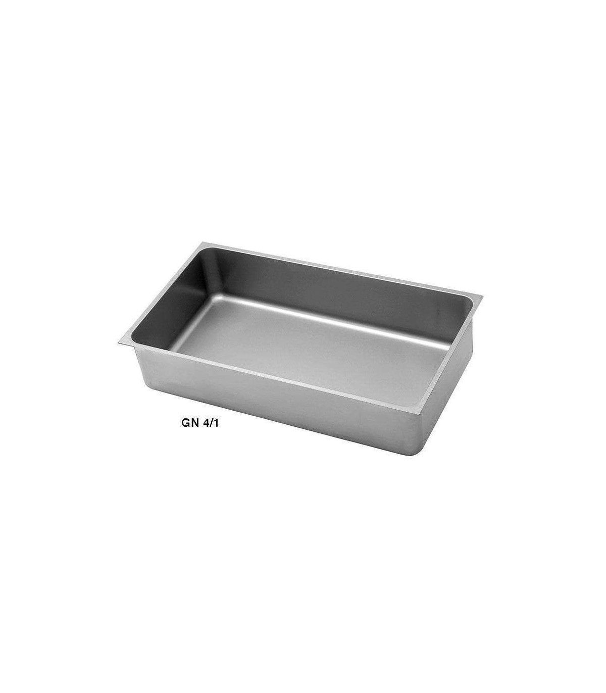 CUVE BAC BAIN-MARIE INOX A SOUDER GN4/1 - 1290X510 - SANS TROP-PLEIN dans TOP DE PLONGE