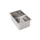 BAC BAIN-MARIE INOX A SOUDER GN1/1 - SANS TROP-PLEIN