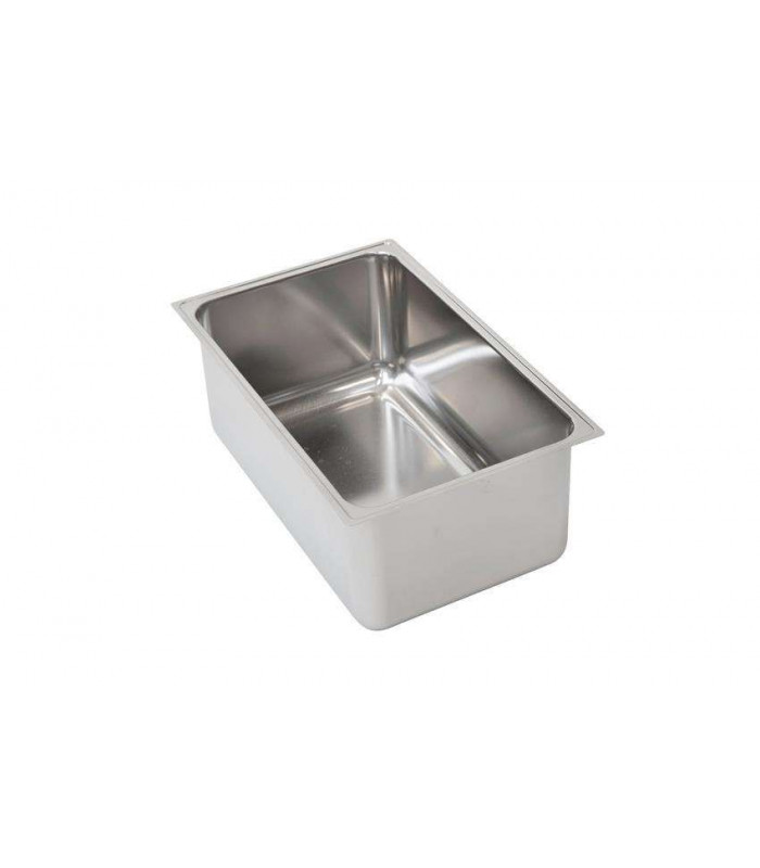 BAC BAIN-MARIE INOX A SOUDER GN1/1 - SANS TROP-PLEIN dans TOP DE PLONGE