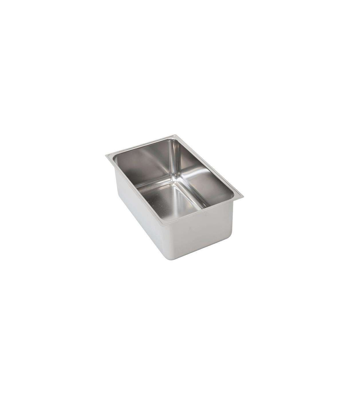 BAC BAIN-MARIE INOX A SOUDER GN1/1 - SANS TROP-PLEIN dans TOP DE PLONGE