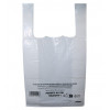 SAC A BRETELLES 26X60X45CM BLANC 5X100 PIECES dans EMBALLAGE EN PLASTIQUE