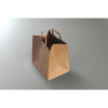 SAC CABAS KRAFT BRUN 26X20X28 250 PIECES dans EMBALLAGE EN CARTON ET PAPIER