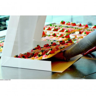 BOITE PATISSIERE 28X42 50 PIECES dans EMBALLAGE EN CARTON ET PAPIER