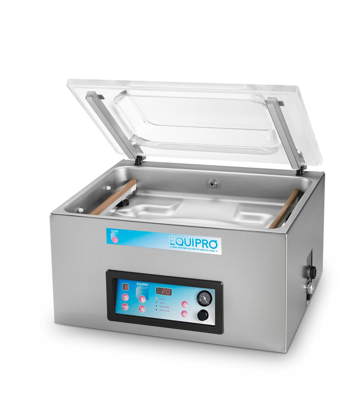 MACHINE SOUS-VIDE 2 BARRES DE SOUDURE BLIZZARD 52 HENKELMAN EQUIPRO dans MACHINE SOUS VIDE