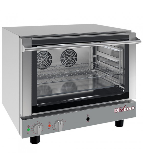 FOUR ELECTRIQUE A CONVECTION 4X600X400MM + HUMIDIFICATEUR MANUEL DIVERSO dans FOUR CONVECTION