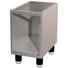 MEUBLE SUPPORT INOX 330 MM SANS PORTES DIVERSO dans DIVERSO