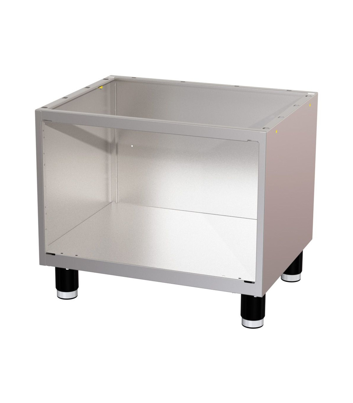 MEUBLE SUPPORT INOX 660 MM SANS PORTES DIVERSO dans DIVERSO