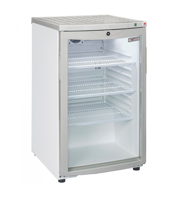 VITRINE FRIGORIFIQUE POSITIVE VENTILEE 115LT DIVERSO dans FRIGOS BOISSONS