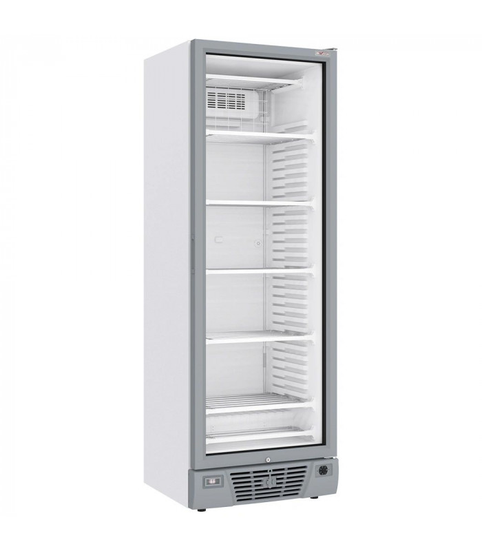 VITRINE VENTILEE NEGATIVE VITREE 382LT 5 NIVEAUX FIXES BLANCHE DIVERSO dans CONGELATEURS VITRINES
