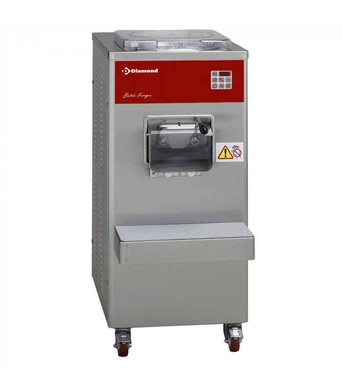 TURBINE A GLACE VERTICALE AUTOMAQUE 60L/H DIAMOND dans SORBETIERE