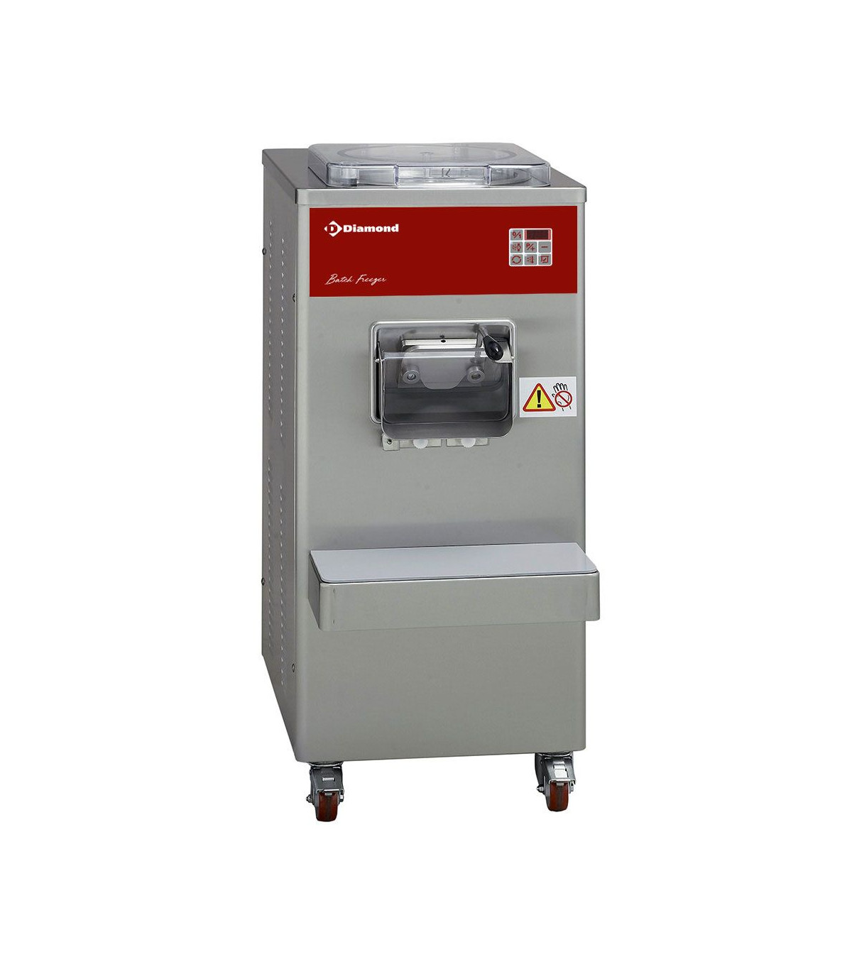 TURBINE A GLACE VERTICALE AUTOMAQUE 60L/H DIAMOND dans SORBETIERE