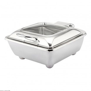 CHAFING DISH GENOA CARRE 5.5LT ELECTRIQUE INOX 18/10 dans CHAFING DISHES