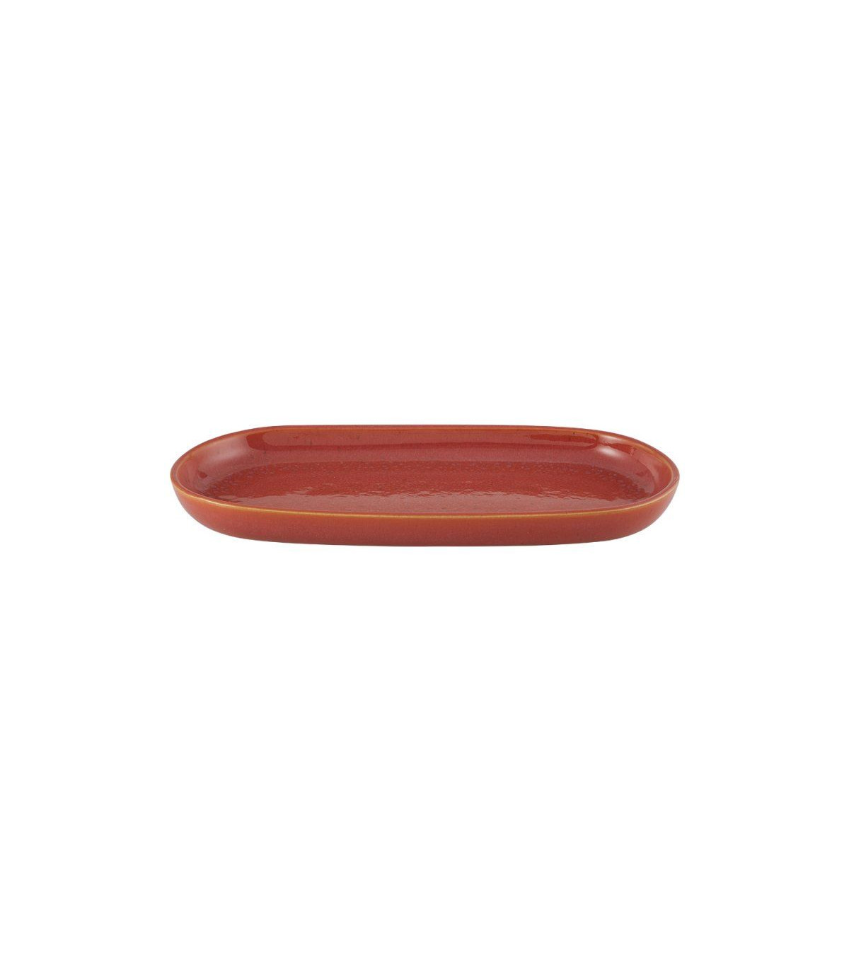 PLAT OVAL 30CM CORAL GEMSTONE VISTA ALEGRE dans VAISSELLE