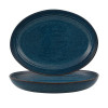 PLAT OVAL 27CM LAPIS LAZULI VISTA ALEGRE dans VISTA ALEGRE