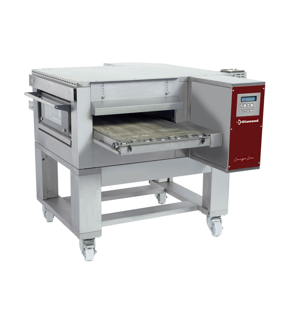 FOUR ELECTRIQUE A TRANSLATION VENTILE BANDE 500MM DIAMOND dans FOUR PIZZA