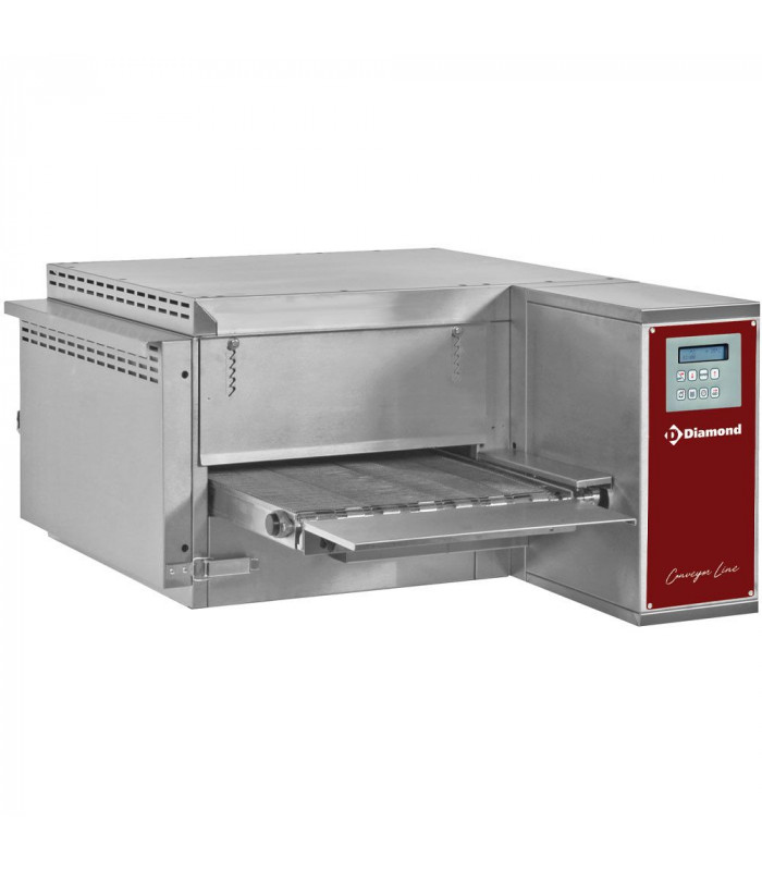 FOUR A TRANSLATION VENTILE GAZ BANDE 400MM DIAMOND dans FOUR PIZZA