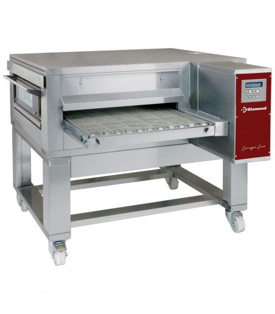 FOUR A TRANSLATION VENTILE GAZ BANDE 650MM DIAMOND dans FOUR PIZZA