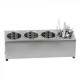 RANGEMENT POUR COUVERTS INOX 4 CYLINDRES CUISIMAT