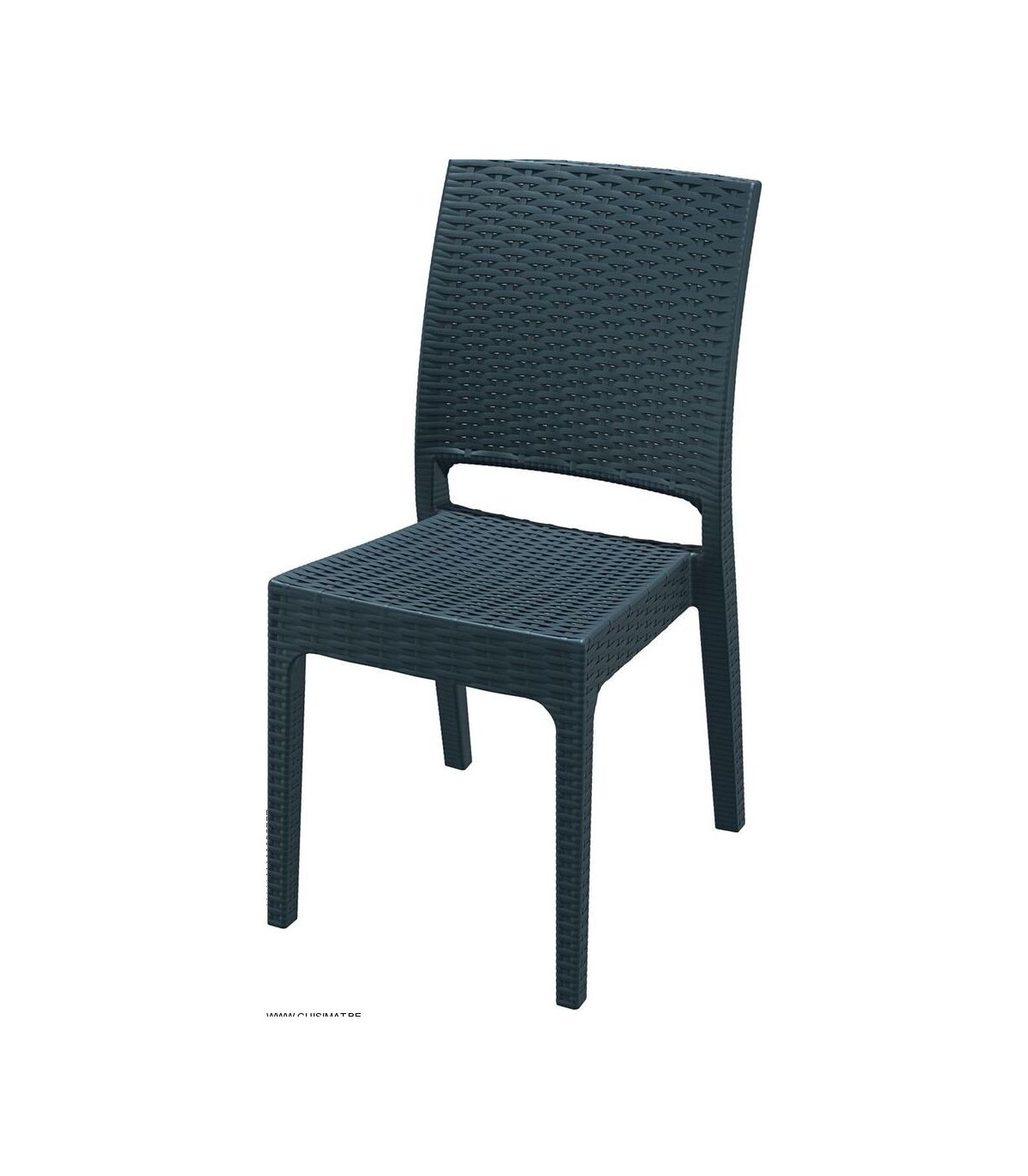 CHAISE FLORIDA GRIS ANTHRACITE AMOBIS dans CHAISES
