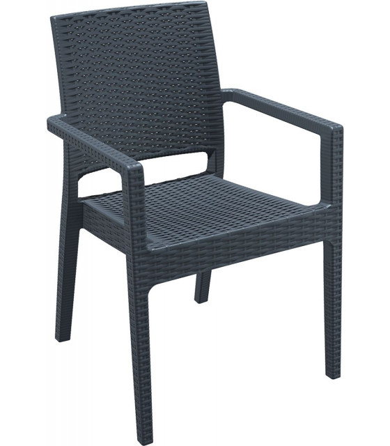 FAUTEUIL IBIZA GRIS ANTHRACITE AMOBIS dans FAUTEUIL
