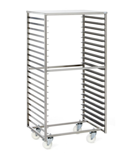 CHARIOT EURONORMES DE STOCKAGE 20 NIVEAUX+ TABLETTE SUPERIEURE TOURNUS dans CHARIOT ECHELLE