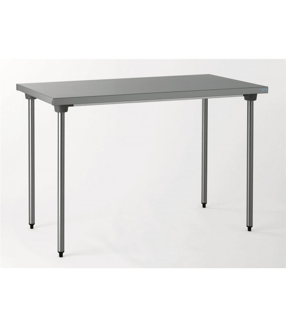 TABLE DE TRAVAIL EN INOX 120CM A MONTER TOURNUS dans TABLES INOX
