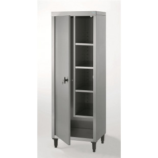 ARMOIRE EN INOX POUR PRODUITS D'ENTRETIEN TOURNUS dans ARMOIRES