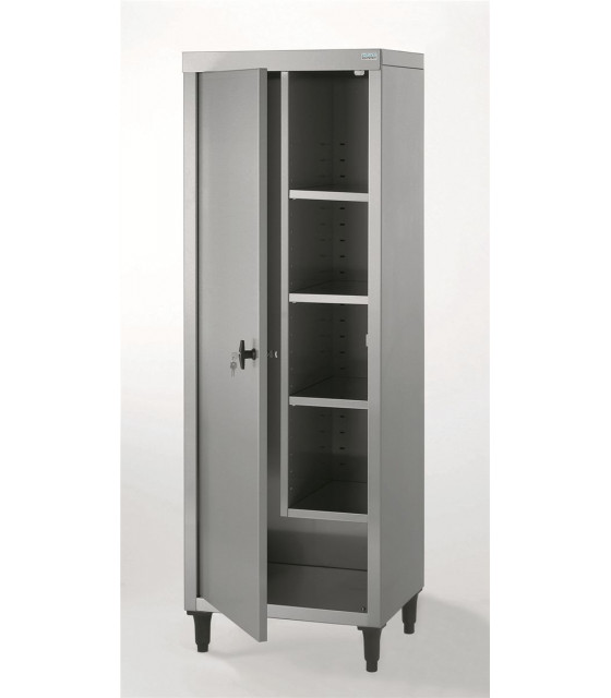 ARMOIRE EN INOX POUR PRODUITS D'ENTRETIEN TOURNUS dans ARMOIRES