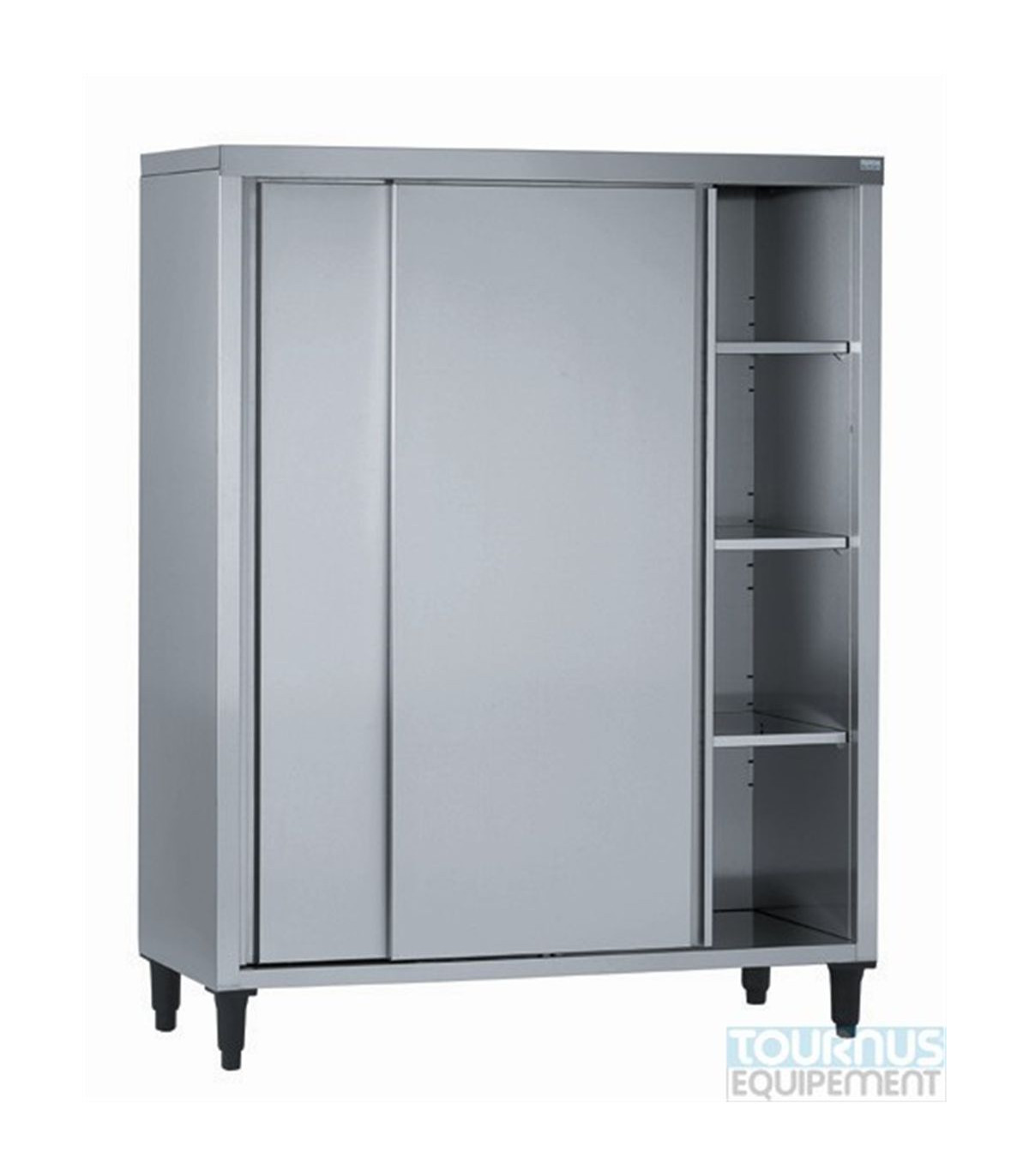 ARMOIRE HAUTE PORTES COULISSANTES 100*60CM TOURNUS dans ARMOIRES
