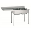 PLONGE 2 BACS 500X400 EGOUTTOIR GAUCHE + ENPLACEMENT LV TOURNUS dans EVIERS ET PLONGES