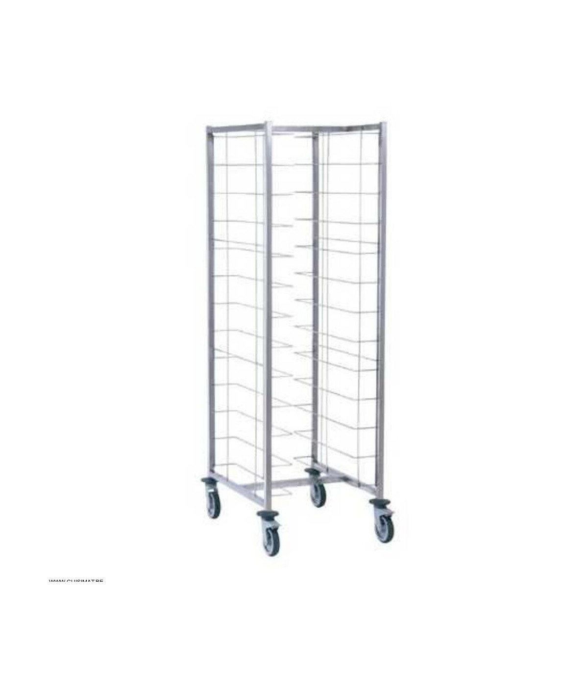 CHARIOT CAFETERIA HAUT 2X12 NIVEAUX GN1/1 TOURNUS dans CHARIOT DE DEBARRASSAGE