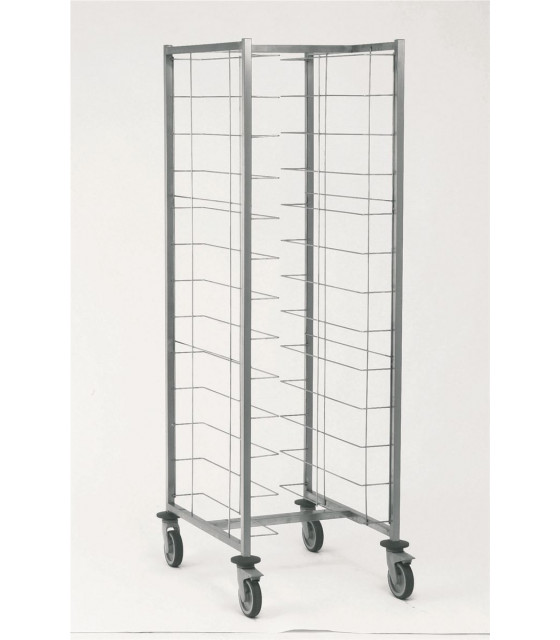 CHARIOT CAFETERIA HAUT 2X12 NIVEAUX GN1/1 TOURNUS dans CHARIOT DE DEBARRASSAGE