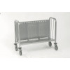 CHARIOT PORTE ASSIETTES EN INOX POUR 200 ASSIETTES TOURNUS dans CHARIOT ASSIETTES