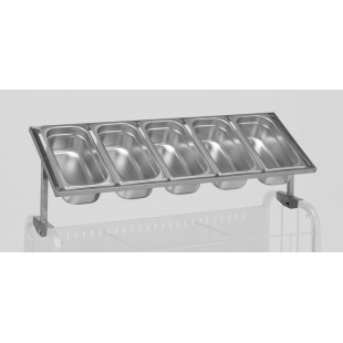 CHARIOT PORTE ASSIETTES EN INOX POUR 200 ASSIETTES TOURNUS dans CHARIOT ASSIETTES