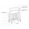 DISTRIBUTEUR A COUVERTS AMOVIBLE CAPACITE 5 BACS GN1/3 NON FOURNIS dans TOURNUS EQUIPEMENT